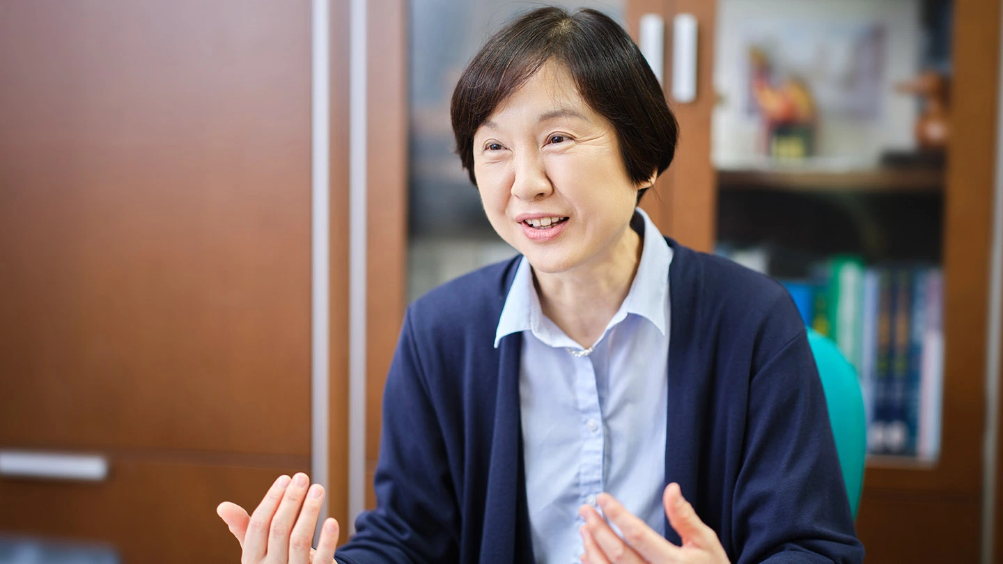 Portrait photography: Professor Fumiko Toyoshima