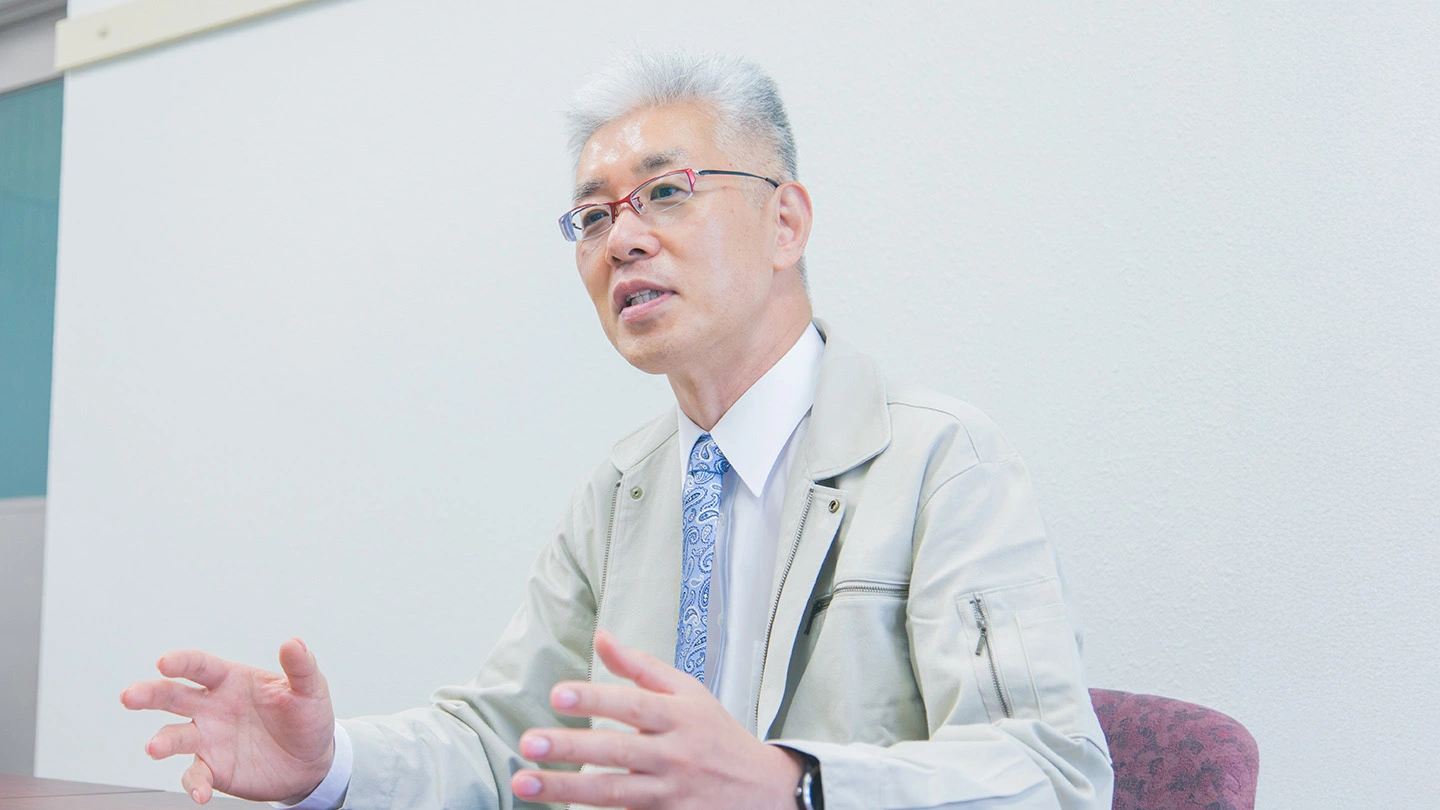 Portrait photography: Professor Noriyosu Hayashizaki